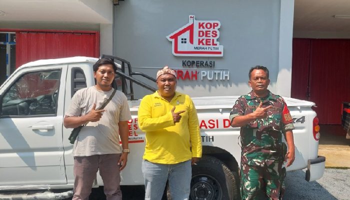 Operasi Agustus, Dua Cator dan Mobil Pick Up Sudah Terparkir di Kopdes Merah Putih Kadawung Subang