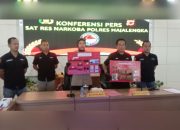 ‎Polres Majalengka Tangkap IRT Produsen Tembakau Sintetis, Terancam Hukuman Berat‎‎