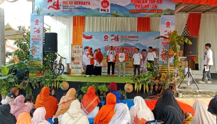Gebyar Puncak Milad, PKS Subang Usung Tiga Fokus Utama Gerakan Pemberdayaan Masyarakat