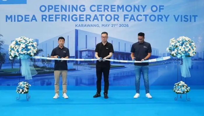 Buka Ribuan Lapangan Kerja, Midea Resmikan Fasilitas Produksi Raksasa di Karawang