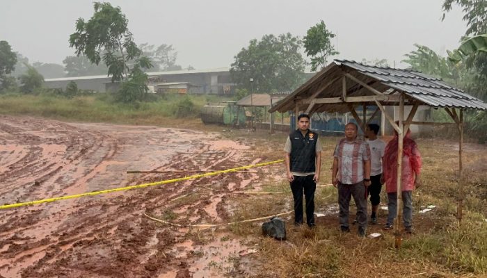 Diduga Ilegal, Polres Subang Pasang Garis Polisi Usaha Tambang di Purwadadi