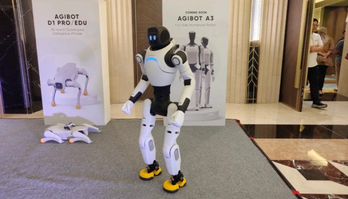 Robot Humanoid Pintar Asal Cina Resmi Masuk Indonesia, Bisa Peragakan Pencak Silat