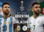 Jadwal Live Streaming Piala Dunia 2026m Argentina vs Aljazair