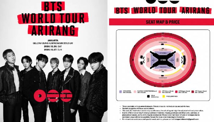 Permintaan Meledak, BTS Tambah Hari Ketiga Konser ARIRANG di Jakarta