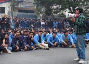 Demo di DPRD Jabar, Massa Mahasiswa Tuntut Penghentian Pemborosan Anggaran