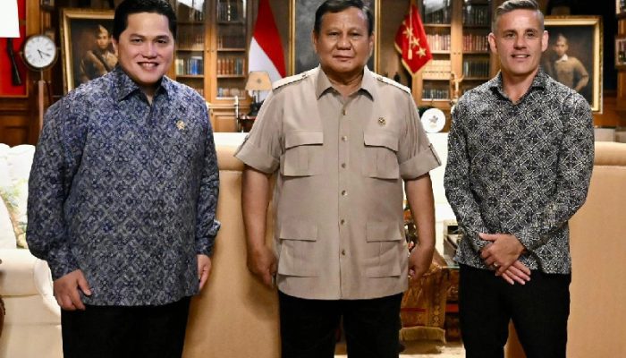 John Herdman Menghadap Presiden Prabowo Guna Selaraskan Visi Timnas