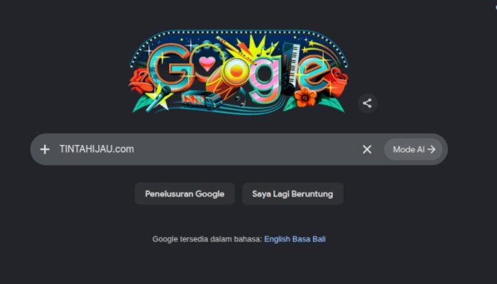 Perayaan Hari Musik Dunia, Google Doodle Tampilkan Nuansa Dangdut Karya Ardhira Putra