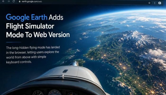 Flight Simulator di Google Earth, Cara Rahasia Menjelajah Dunia dari Kokpit Virtual