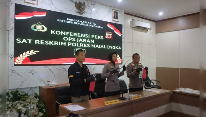 ‎IRT Dipepet Hingga Tak Berdaya, Polres Majalengka Ambil Tindakan Tegas Cokok Pelaku Curas‎‎