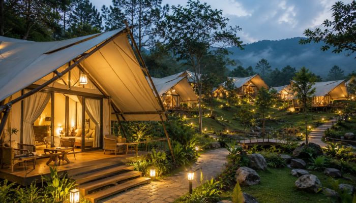 Wisata Alam dan Staycation Jadi Satu, Ini Tempat Glamping Favorit di Subang