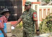 Jumat Berkah, Koramil Pabuaran Subang Bagikan 150 Nasi Box Gratis untuk Warga dan Pengguna Jalan