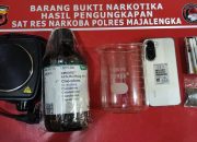 ‎Perangi Narkoba, Polres Majalengka Bongkar Home Industry Tembakau Sintetis‎‎