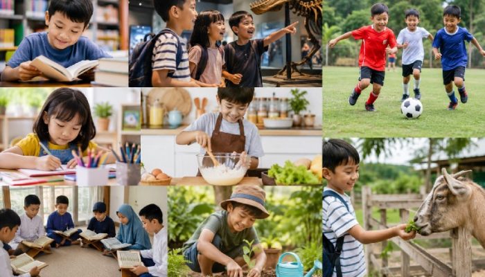 7 Aktivitas Seru yang Bisa Dilakukan Anak SD Selama Liburan Sekolah