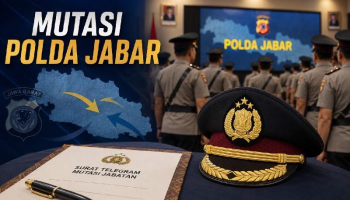 Mutasi Besar Polda Jabar, Kapolres Subang hingga Majalengka Berganti Pimpinan