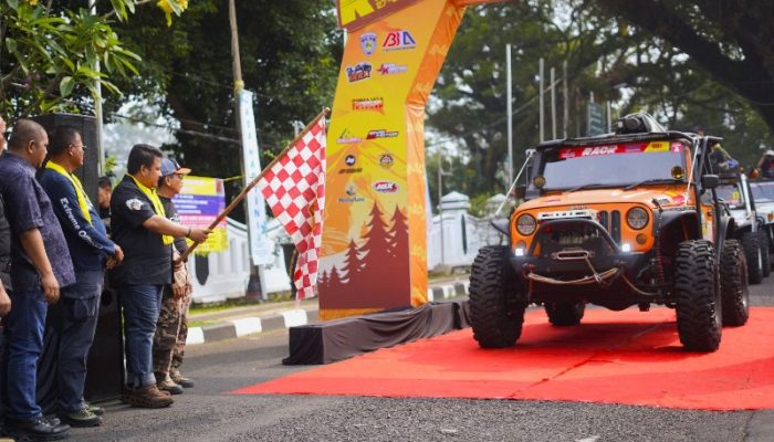 RAOR ke-14 Resmi Digelar, Kang Rey Ajak Offroader Nikmati Keindahan Alam Subang