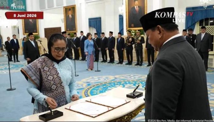 Prabowo Resmi Lantik Nanik Deyang sebagai Kepala BGN, Agustina Arumsari dan Trenggono Jadi Wakil Kepala