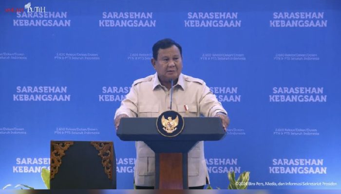 Dihadiri Ribuan Akademisi, Prabowo-Gibran Tegaskan Pentingnya Sains, Teknologi, dan Restrukturisasi BUMN