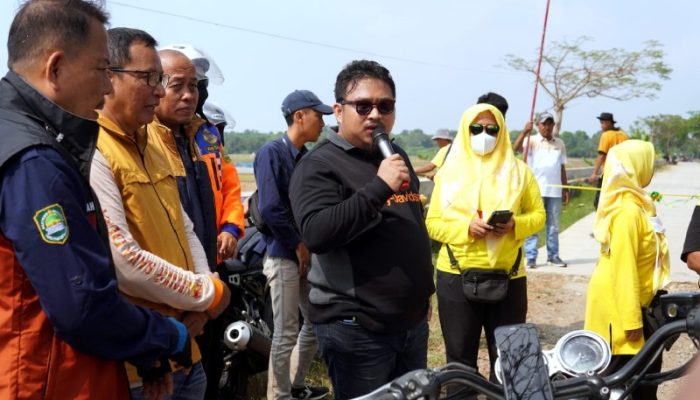 Reynaldy Malu Resmikan Jalan Mulyasari yang Belum Tuntas, PUPR Subang Bakal Dievaluasi