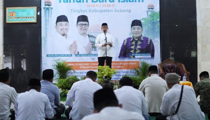 Sambut Tahun Baru Islam, Sekda Subang Ajak Masyarakat Perkuat Akhlak dan Introspeksi Diri