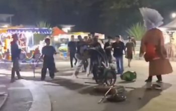 Viral! Diduga Sekuriti Tonjok Pengamen Ondel-Ondel di Alun-alun Pemkab Subang, Netizen Minta Diusut