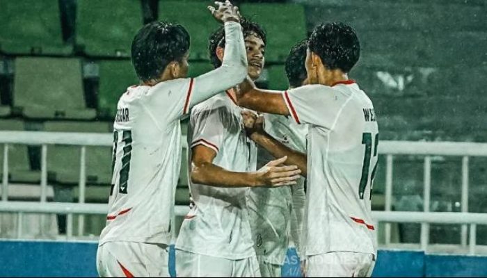 Penuh Drama di Deli Serdang, Garuda Muda Gulung Timor Leste 3-0