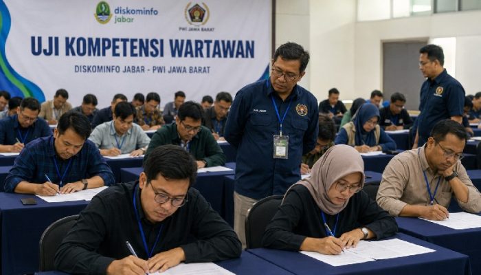Diskominfo Jabar dan PWI Jabar Gelar Uji Kompetensi Wartawan di Bandung dan Majalengka