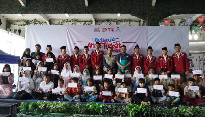 Belanja Ceria Bareng Yatim, Assyifa Peduli dan Amanda Supermarket Subang Tebar Kebahagiaan di Bulan Muharram