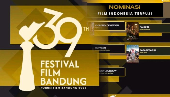 Festival Film Bandung 2026 Umumkan Daftar Nominasi, Apresiasi Ratusan Karya Perfilman Indonesia
