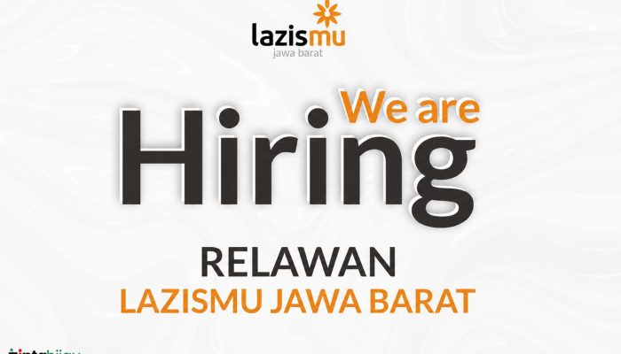 Lazismu Jawa Barat Buka Rekrutmen Relawan, Pendaftaran Dibuka hingga 8 Juli 2026