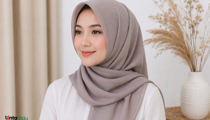 Rahasia Hijab Tegak Lurus Seharian, Anti Lepek dan Mudah Dibentuk