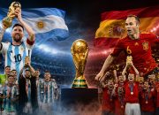 Argentina dan Spanyol, Dua Juara Dunia dengan Kisah Berbeda di Final Piala Dunia