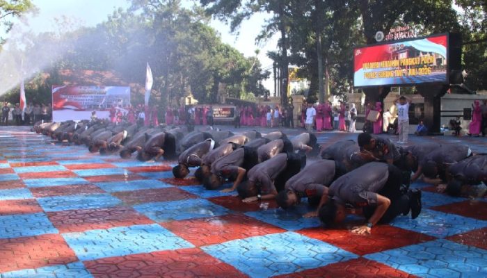 92 Personel Polres Subang Naik Pangkat, Kapolres Ingatkan Tanggung Jawab Makin Besar