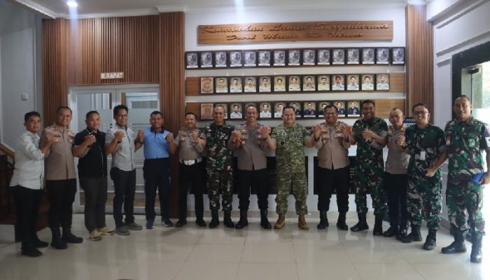 Perkuat Soliditas TNI–Polri, Polres Subang Silaturahmi Serentak dengan Jajaran TNI